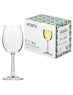 Kieliszki do wina 250ml 6szt Krosno Pure