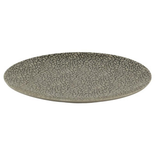 Talerz Bogucice Zina Grey Night deserowy 22cm