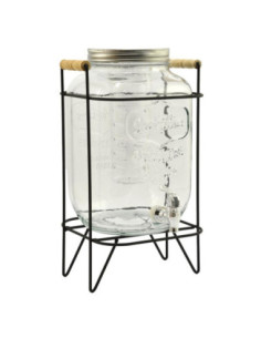 Słój z kranikiem 8,0L z pojemnikiem na lód/owoce 1717