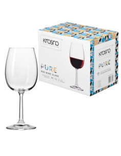 Kieliszki do wina 390ml 6szt Krosno Pure