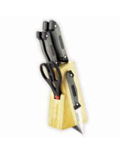 Noże w bloku 7 elementów Maestro MR-1407