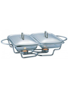 Brytfanna z podgrzewaczem 2x1,5L KingHoff KH-1412