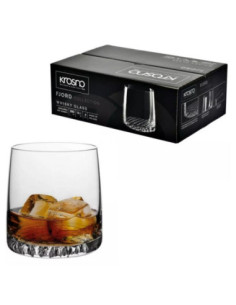 Szklanki 300ml 6szt whisky Krosno Fjord