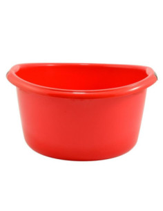 Miska plastikowa Solidna 25L czerwona