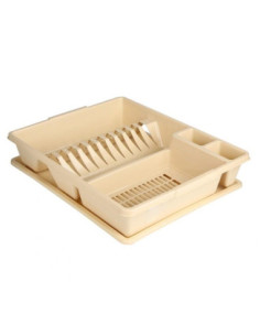 Suszarka do naczyń plastikowa Classic beżowa