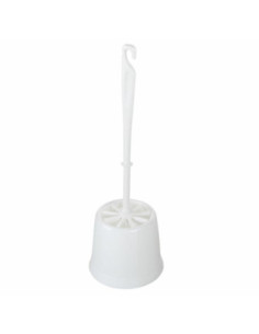 Szczotka WC plastikowa Jin Standard biała