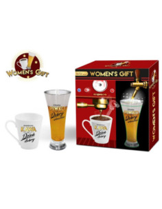 Kubek 300ml +szklanka 300ml Women`s Gift