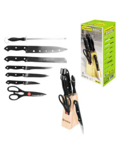 Noże w bloku 8 elementów Maestro MR-1402