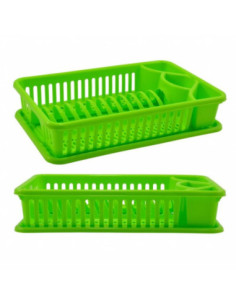 Suszarka do naczyń plastikowa Lux I zielona