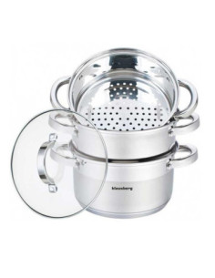 Garnek na parę 4 elementy 24cm 5L Klausberg KB-7145