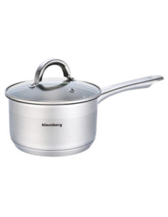 Rondel 14cm 1,0L nierdzewny z pokrywką KB-7132 stal 18/10