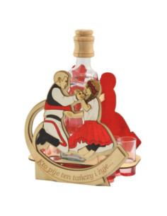 Karafka szklana Folklor 0,7L 776