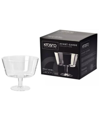 Patera szklana 24cm Avant-Garde Krosno