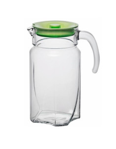 Dzbanek szklany 1,7L Luna z zieloną pokrywką 43544 Pasabahce