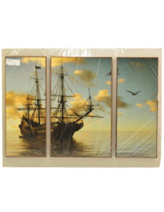 Obraz Tryptyk 70/50 BB mix