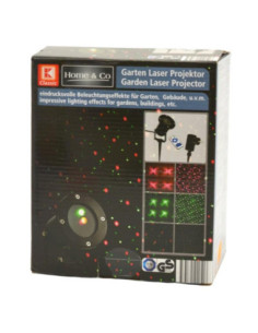 Reflektor laserowy ruchomy + pilot KLC