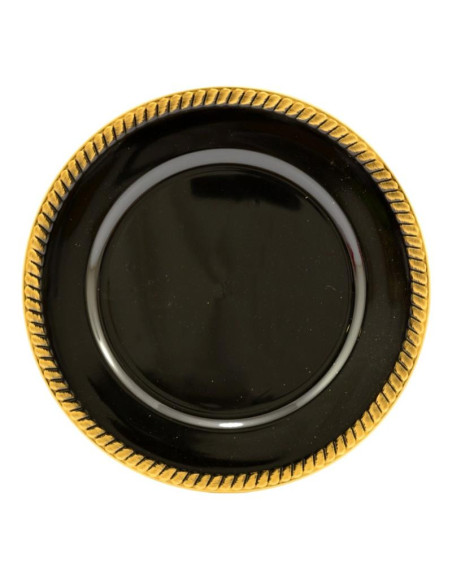 Podtalerz ozdobny 33cm czarny FF29-13