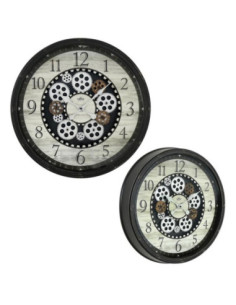 Zegar ścienny 59cm czarny E01.4057.50