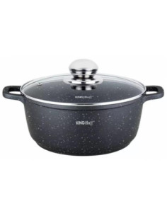 Garnek 26cm 5,6L z pokrywką Kinghoff KH-1596