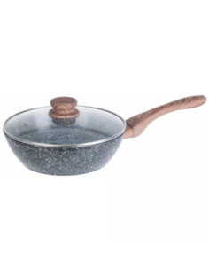 Wok 24cm granitowy Kinghoff KH-1583