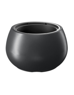 Doniczka Heos kula 37cm h:23cm z wkładem antracyt DBHEK