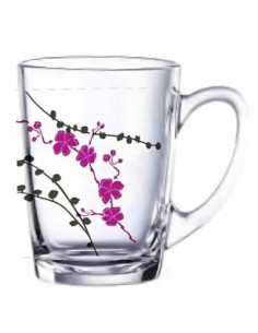 Kubek szklany New Morning Kashima Purple 320ml