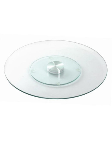 Patera szklana 30cm obrotowa Susan