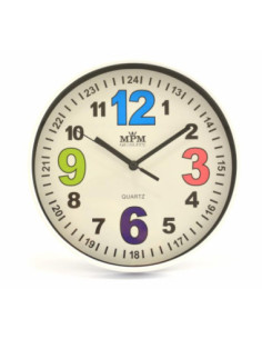 Zegar ścienny 20cm kolorowy E01-3686