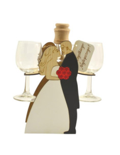 Karafka szklana Para Młoda 0,5L 12x10x22cm 742