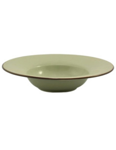 Talerz Bogucice Rustic mint Pasta głęboki 27cm