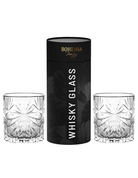 Szklanki 320ml 2szt Bohemia Fiore whisky w tubie