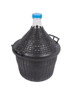 Balon 20L kosz plastikowy z korkiem winiarski VET20