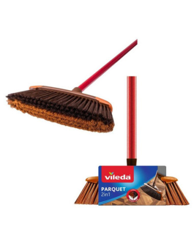 Szczotka +kij Vileda do parkietu 2w1