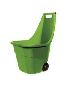 Taczka-kosz plastikowa ogrodowa 55L oliwka IWO55Z