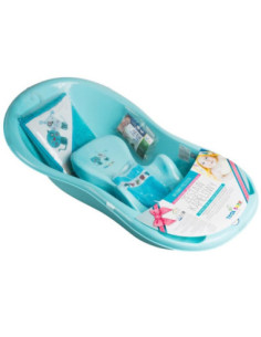 Wanienka dziecieca 102cm + akcesoria Pies i Kot jasny niebieski