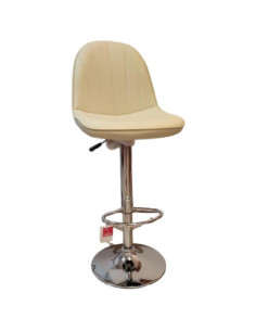 Krzesło barowe Hoker beżowy Idaho