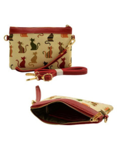 Torebka kopertówka Filemon ecru 20x14cm