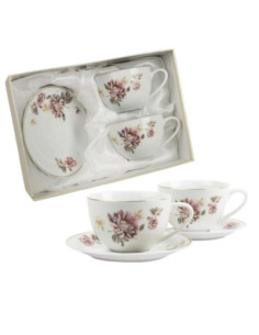 Filiżanki ze spodkami 2 sztuki 240ml Julietta