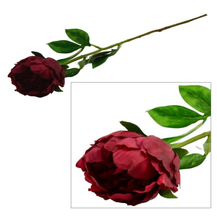 Kwiat sztuczny Piwonia 60cm 07.1190 mix