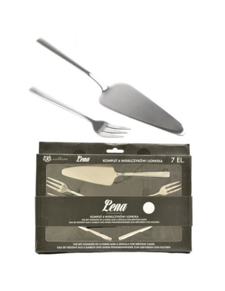 Widelczyki Hausmann Lena do ciasta 6 sztuk + łopatka