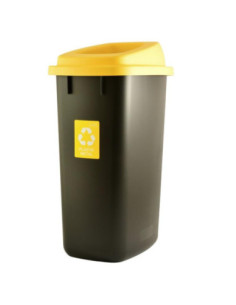 Kosz do segregacji śmieci Sort Bin 90L żółty