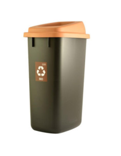 Kosz do segregacji śmieci Sort Bin 90L brąz