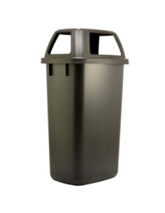 Kosz do segregacji śmieci Big Bin 90L czarny