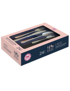 Sztućce 24 elementy Lago połysk MG Home