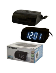 Budzik cyfrowy plastikowy Tiross TS-490