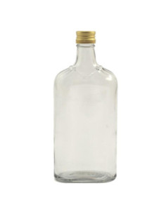 Butelka 0,5L z zakrętką płaska Fi28 2