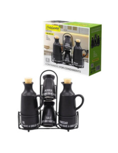 Przyprawniki  4 elementy Eco Style Maestro MR-20029-04S