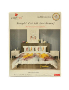Pościel 160x200cm Bawełna Feather 2 x 70x80cm