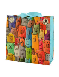 Torba na zakupy PP Pieski 25x25x12cm