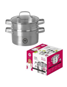 Garnek na parę 3 elementy 20cm 3,6L MG Home Professional